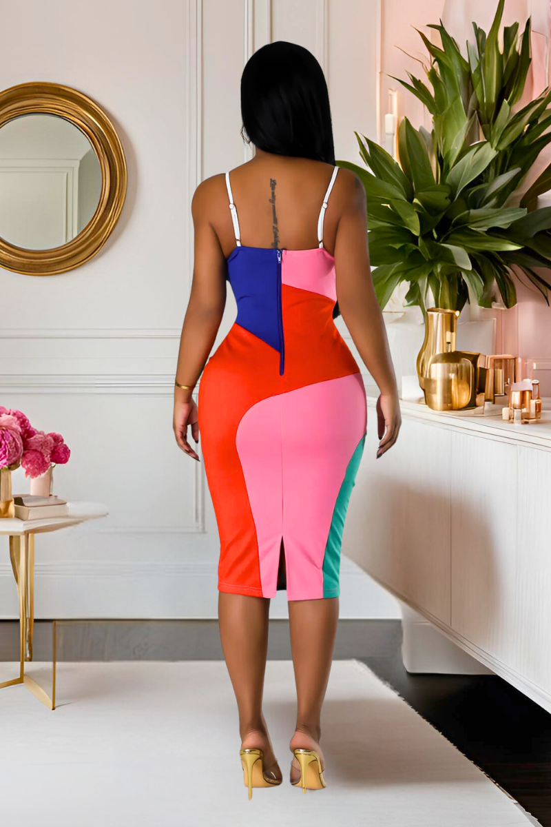 Color Me Fine Midi Dress
