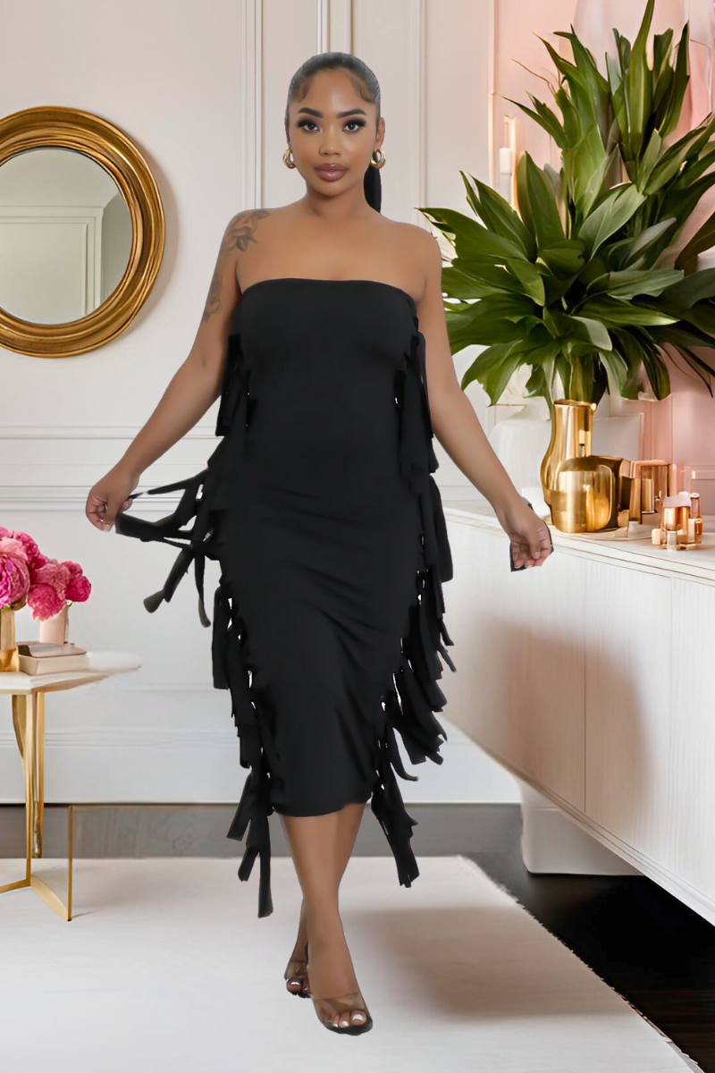 Turn Up The Heat Midi Dress