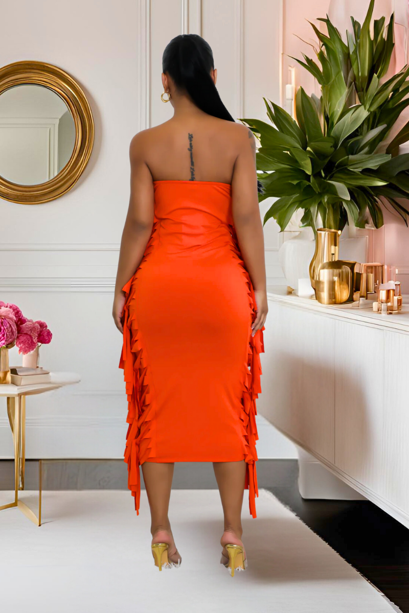 Turn Up The Heat Midi Dress