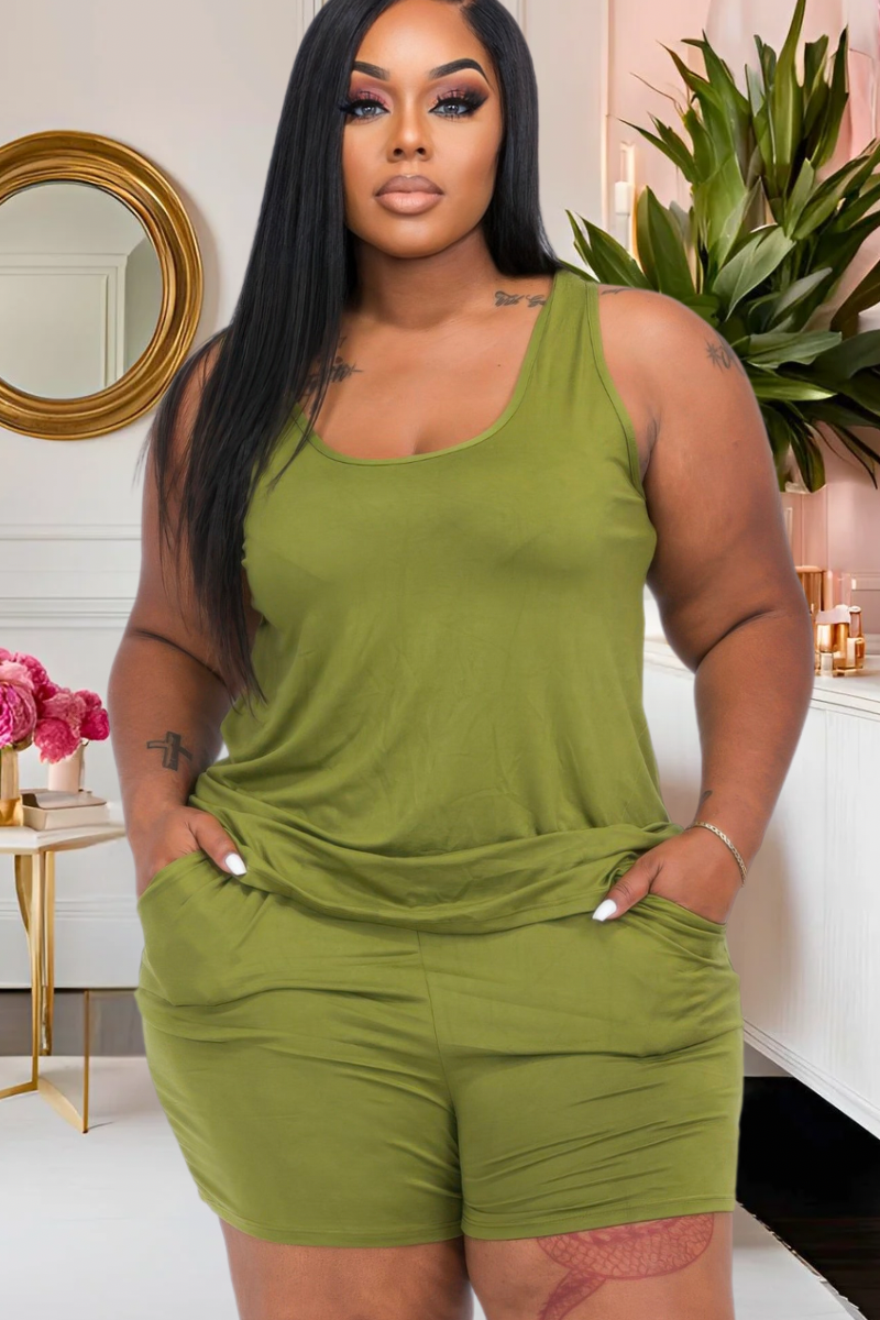 Plus Chic & Chill Plus Set (Multiple Colors)