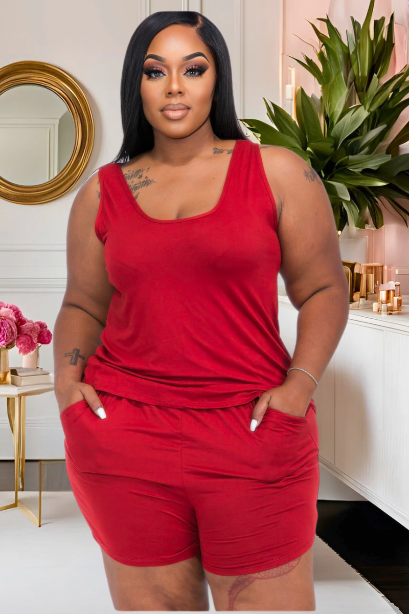 Plus Chic & Chill Plus Set (Multiple Colors)