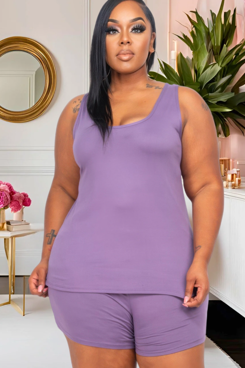 Plus Chic & Chill Plus Set (Multiple Colors)