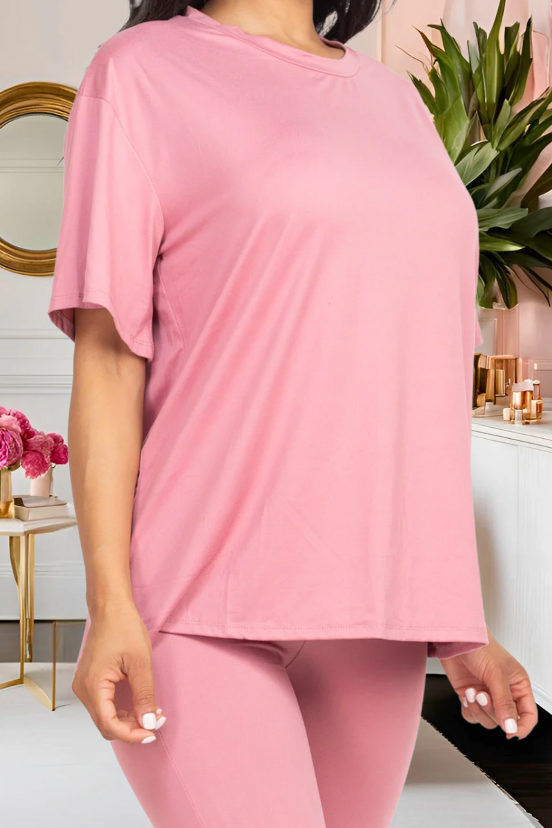 Pretty Laid Back Legging Set (Multiple Colors)