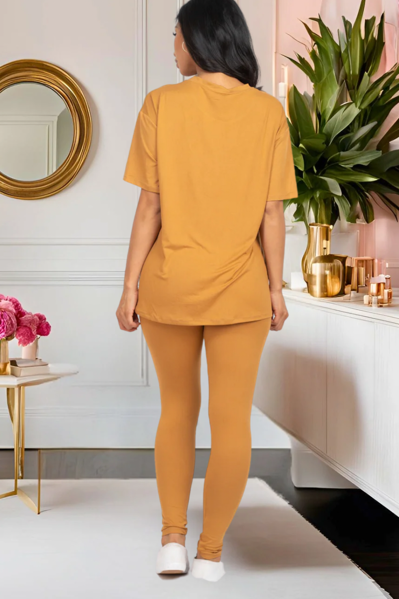 Pretty Laid Back Legging Set (Multiple Colors)
