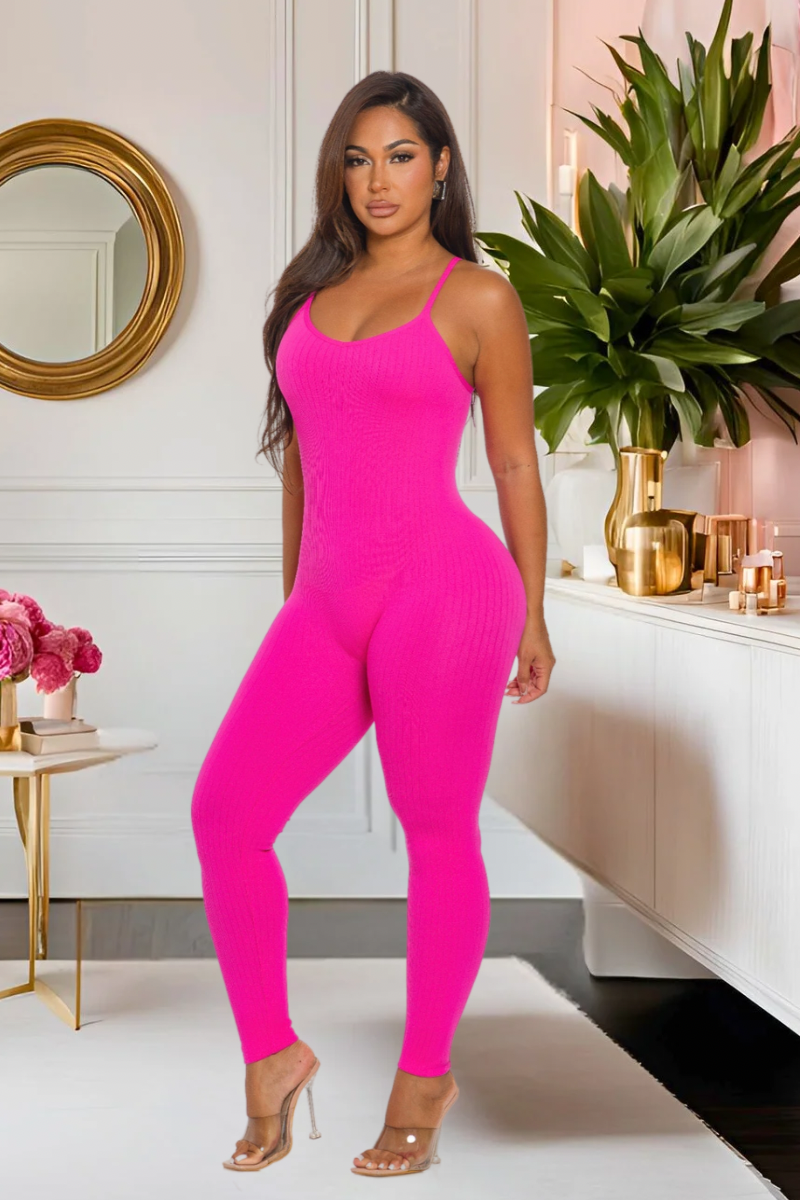 Snatch Me Bodysuit (Hot Pink)