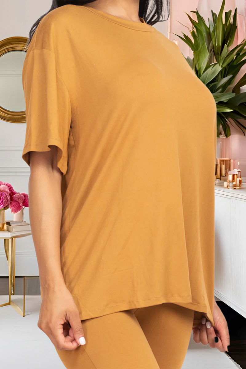 Pretty Laid Back Legging Set (Multiple Colors)