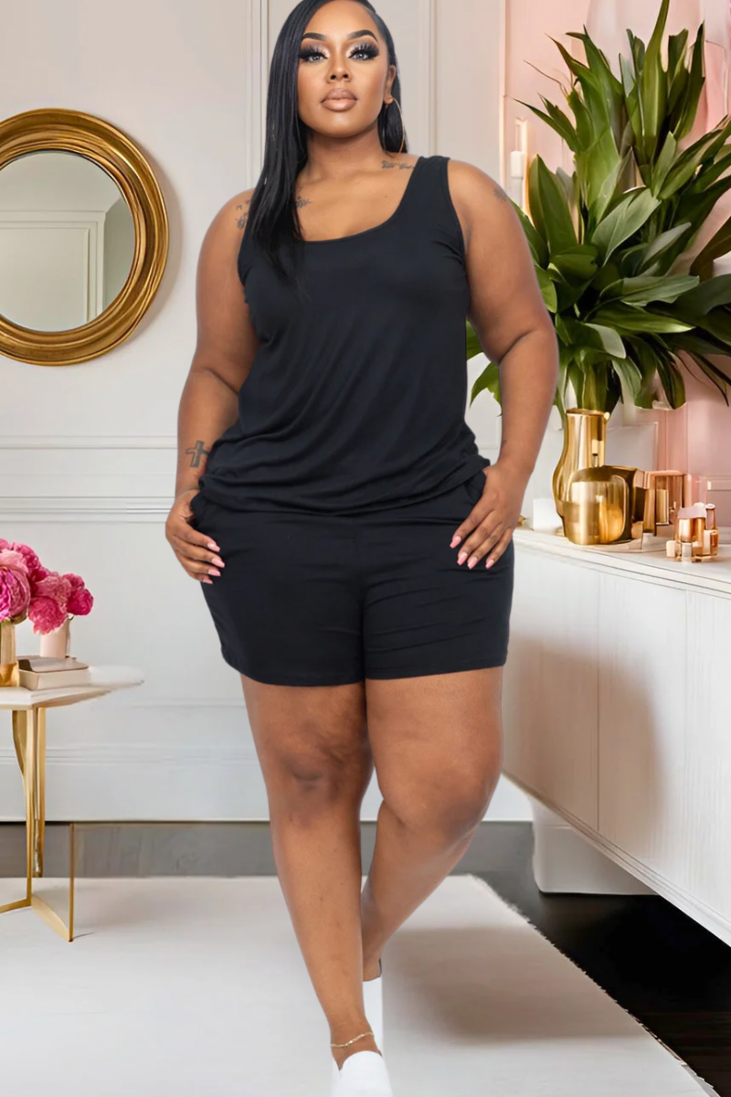 Plus Chic & Chill Plus Set (Multiple Colors)