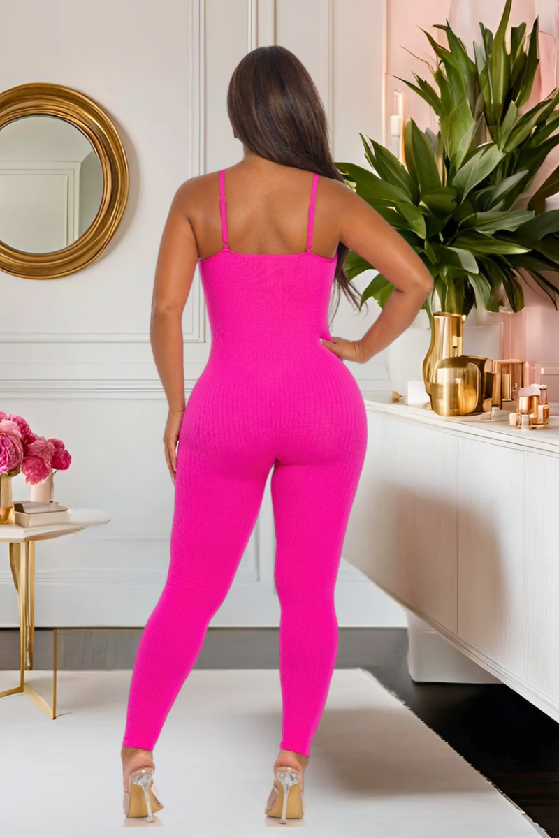 Snatch Me Bodysuit (Hot Pink)