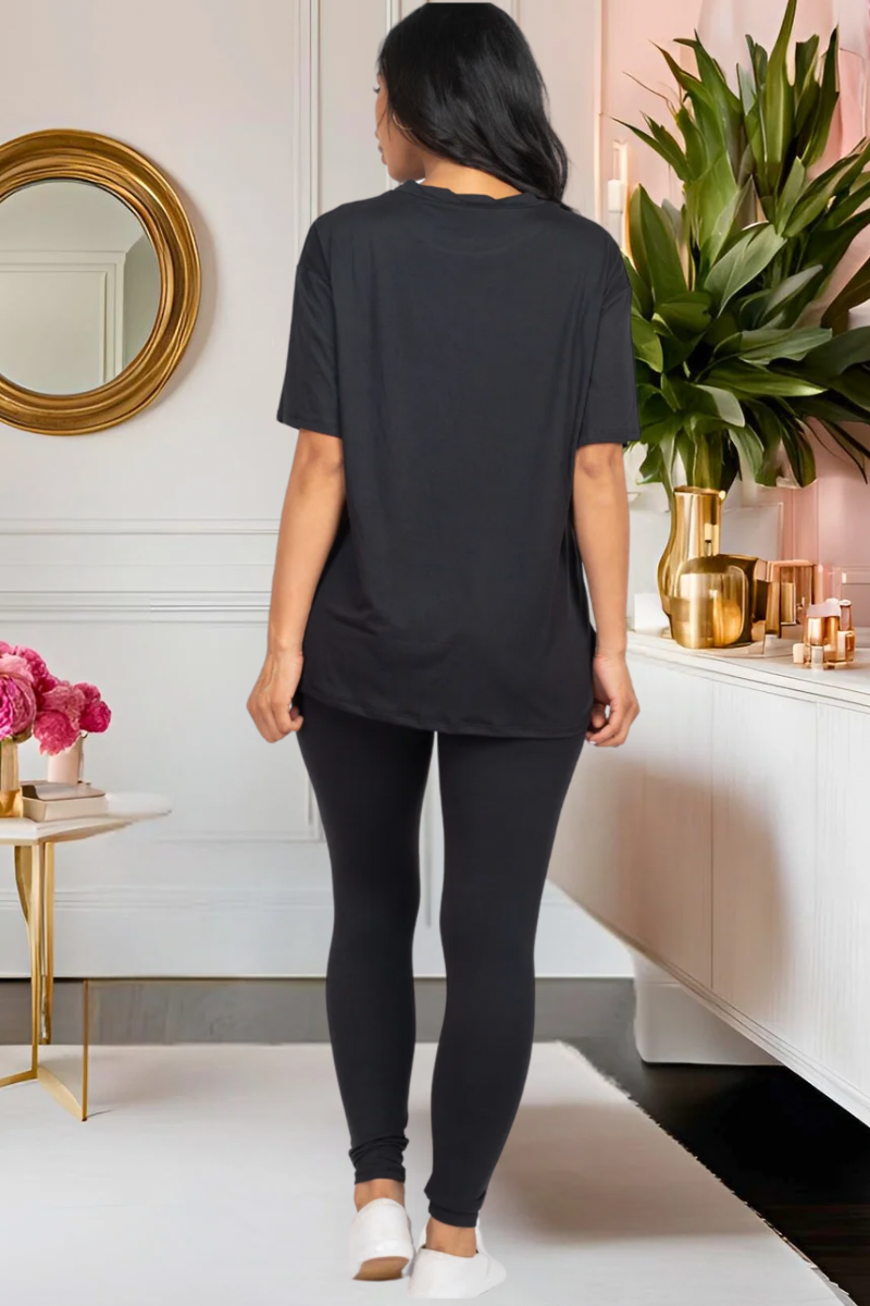 Pretty Laid Back Legging Set (Multiple Colors)