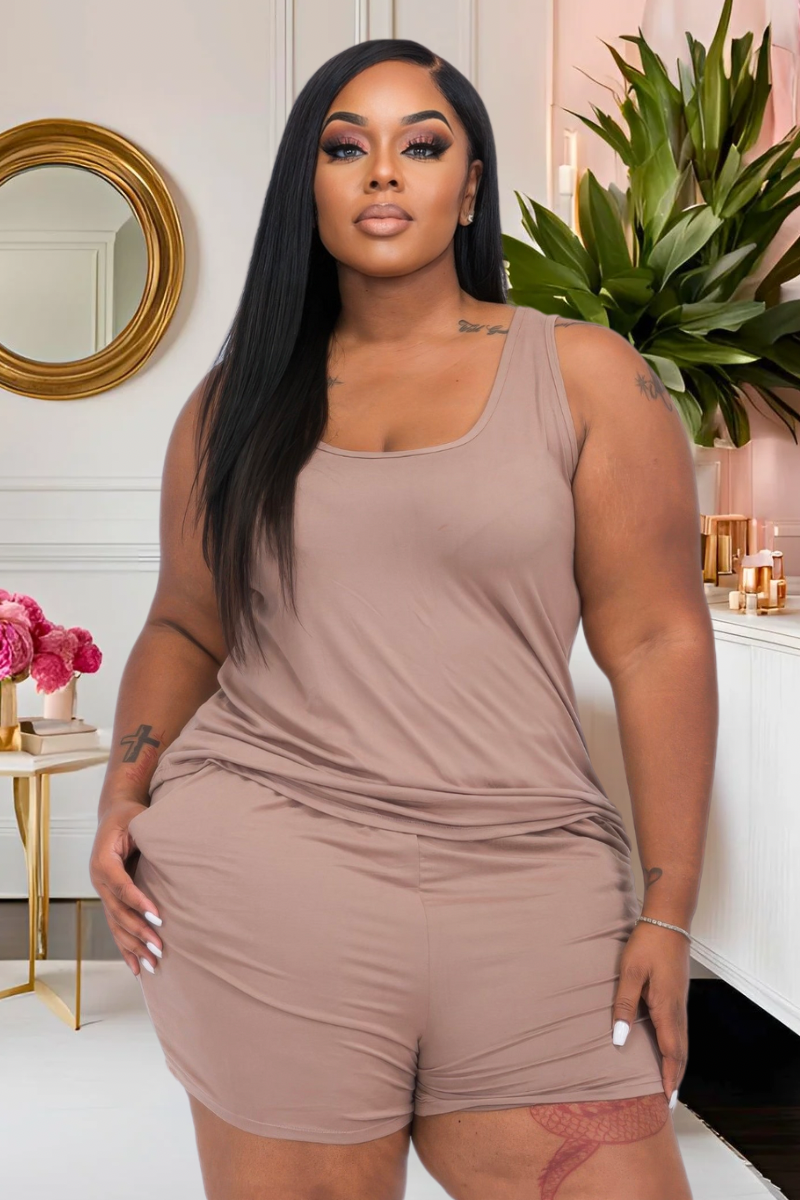 Plus Chic & Chill Plus Set (Multiple Colors)