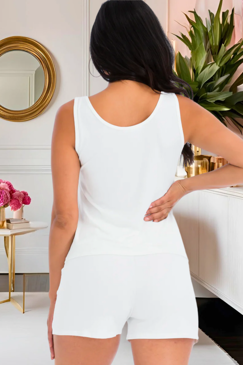 Comfy Tank Top & Shorts Set (Multiple Colors)