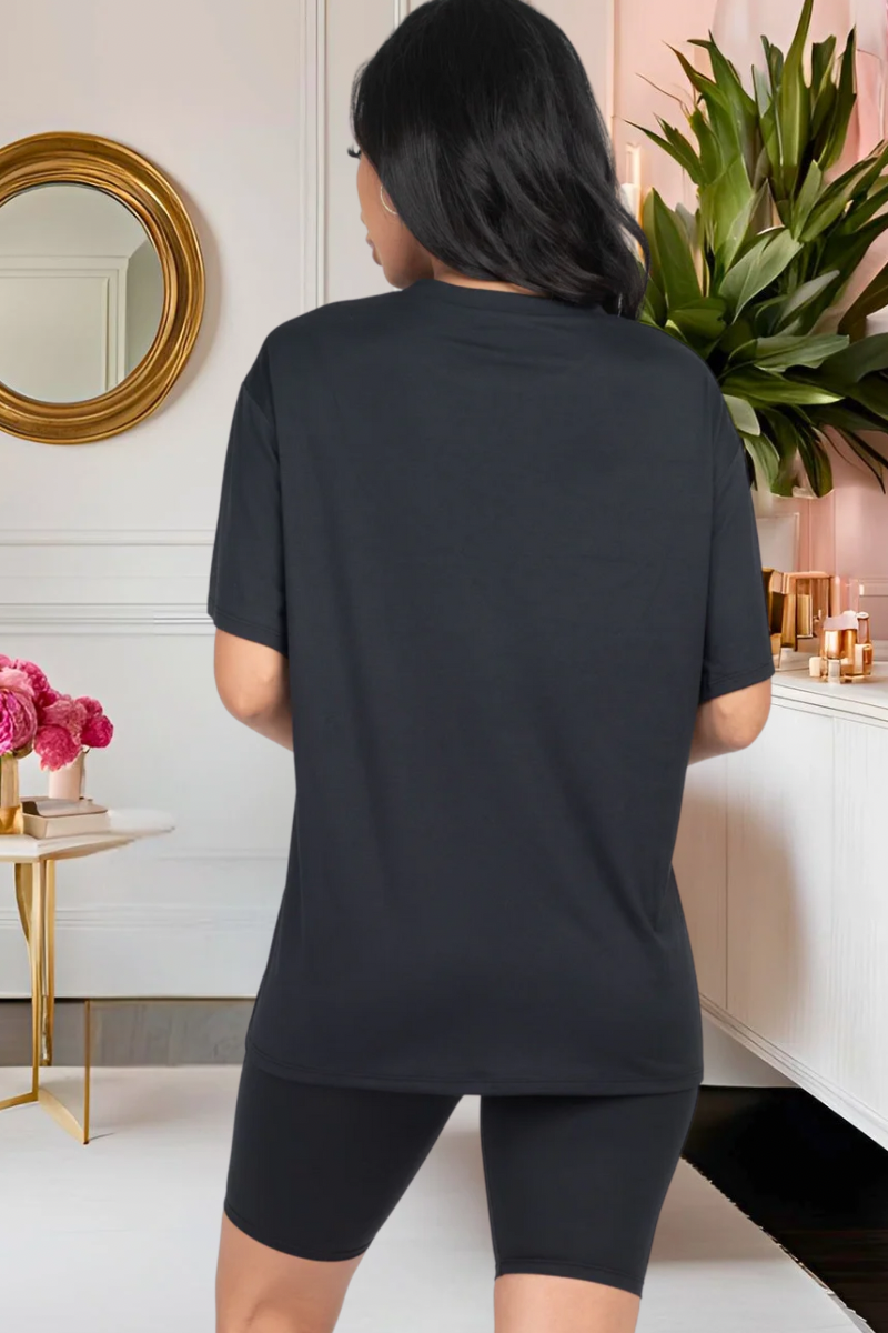 “Everyday Luxe” Biker Short Set (Multiple Colors)