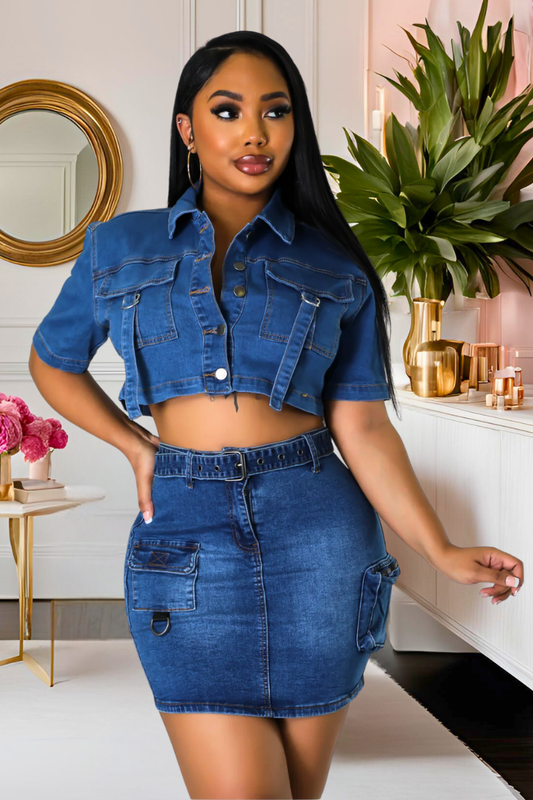 Denim Dispatch Set