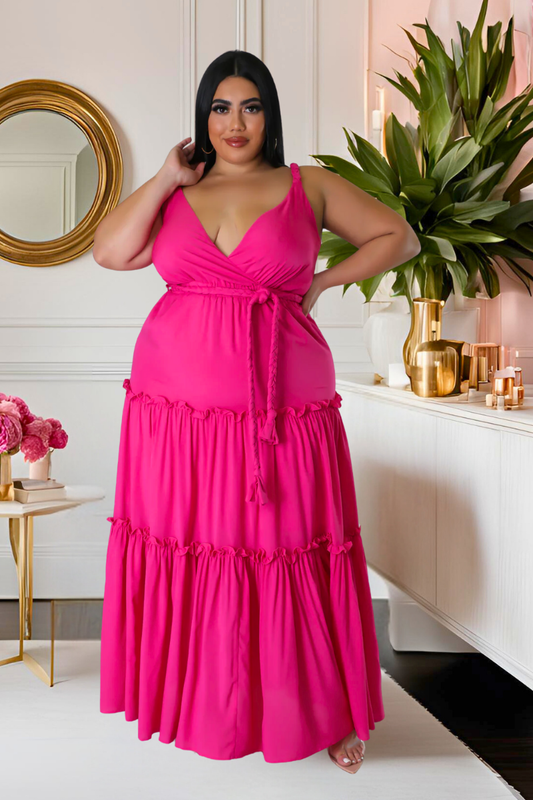 Sunkissed Siren Plus Dress
