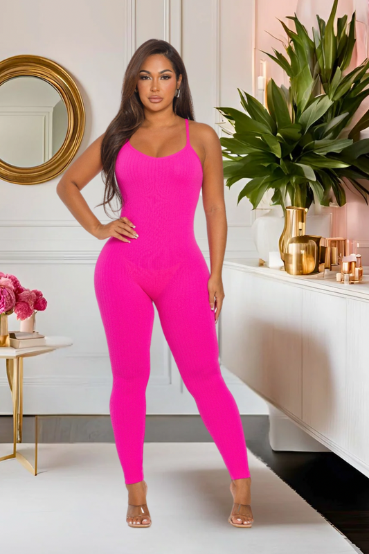 Snatch Me Bodysuit (Hot Pink)
