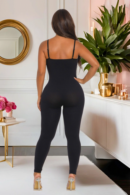Snatch Me Jumpsuit (Black)